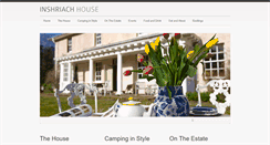 Desktop Screenshot of inshriachhouse.com